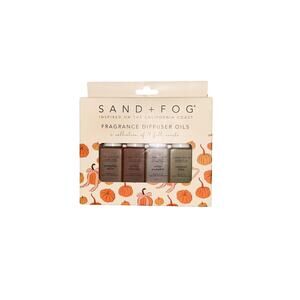 Sand + Fog Pumpkin Fragrance Diffusers Oils 4 pack Pumpkin Spice